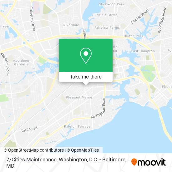 7/Cities Maintenance map