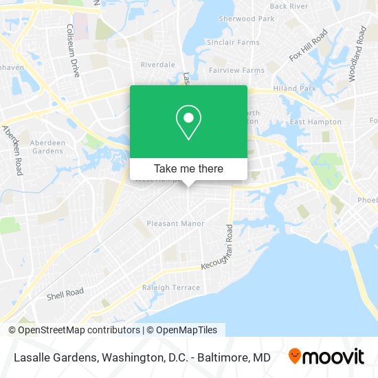 Lasalle Gardens map