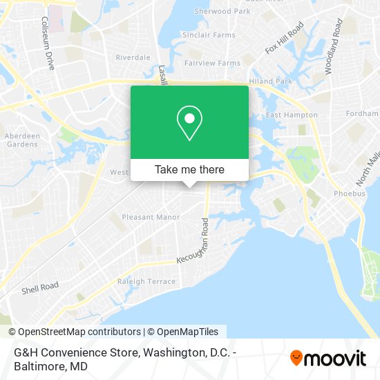 G&H Convenience Store map