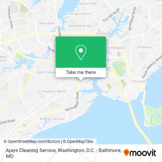 Ajays Cleaning Service map