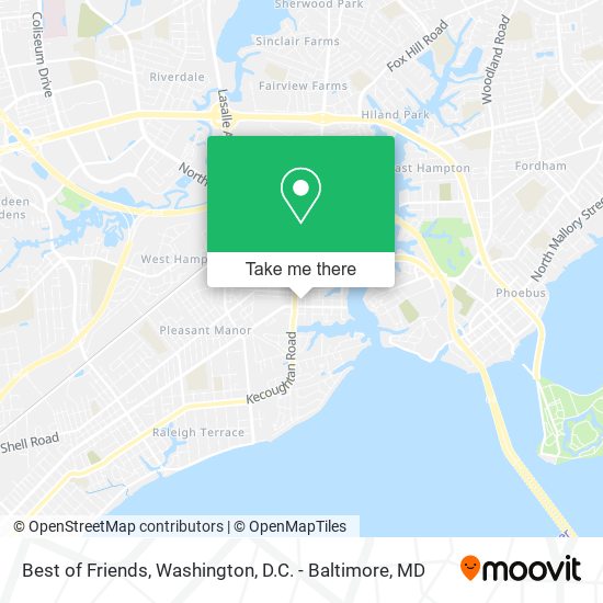Best of Friends map