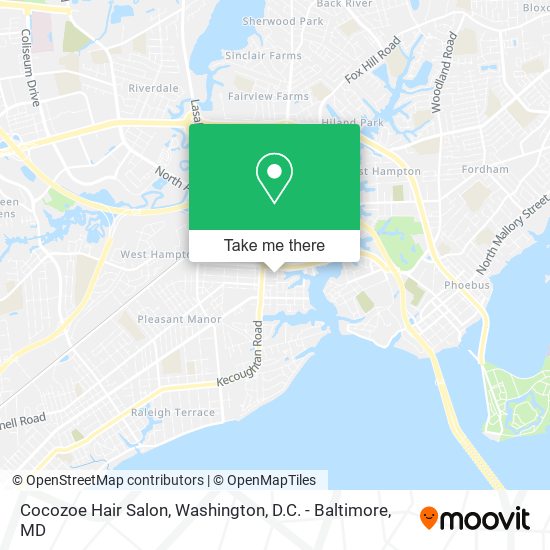 Cocozoe Hair Salon map