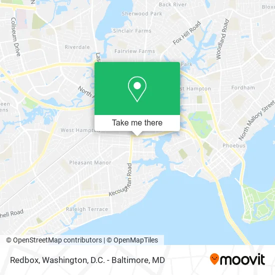 Redbox map