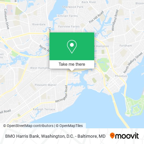 Mapa de BMO Harris Bank
