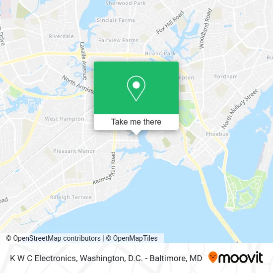 K W C Electronics map