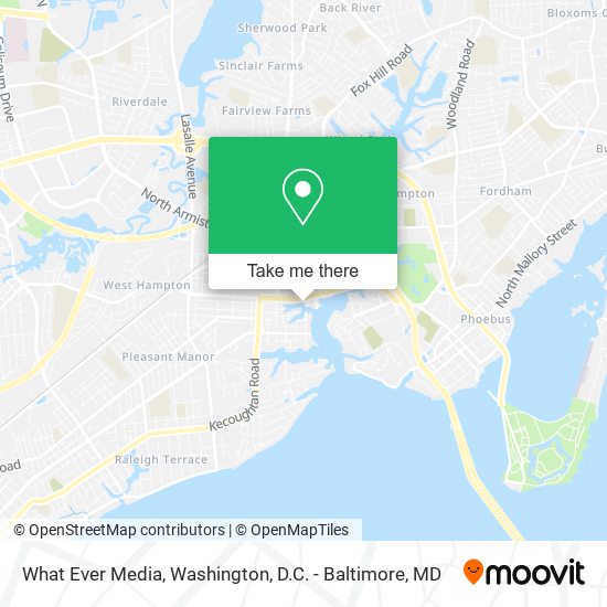 What Ever Media map