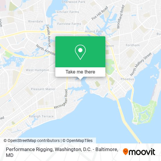 Performance Rigging map
