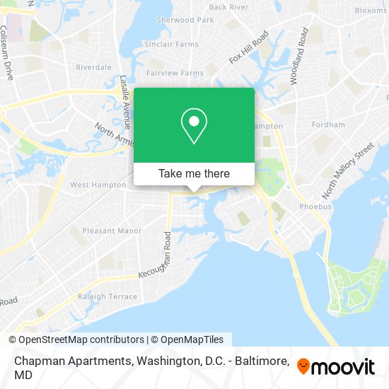 Chapman Apartments map
