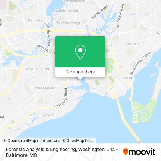 Forensic Analysis & Engineering map