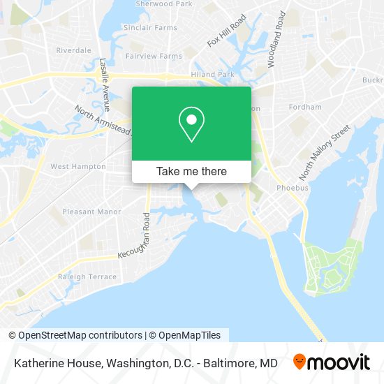 Katherine House map