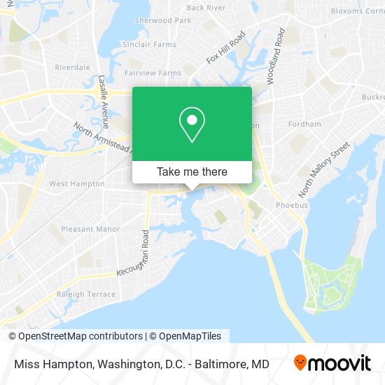 Miss Hampton map