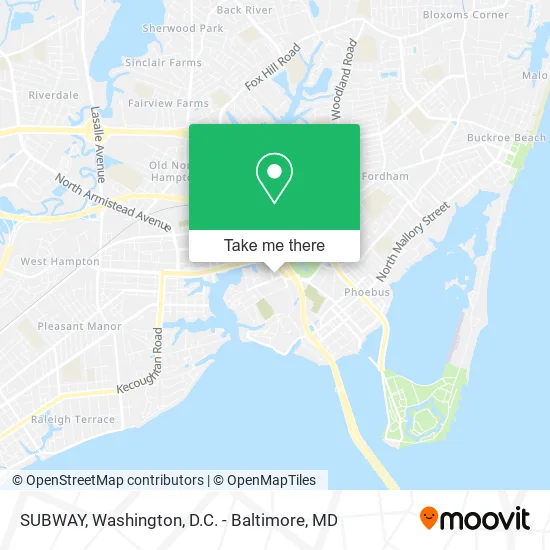 SUBWAY map