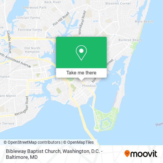 Bibleway Baptist Church map