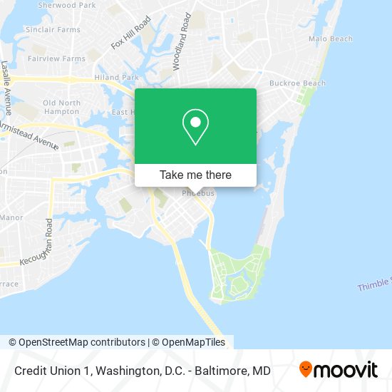 Credit Union 1 map