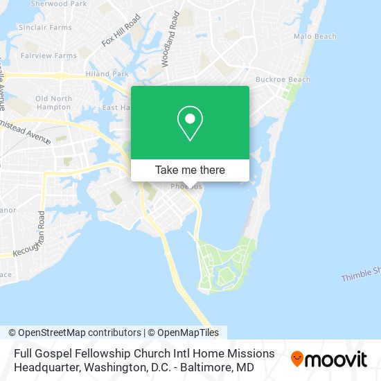 Full Gospel Fellowship Church Intl Home Missions Headquarter map