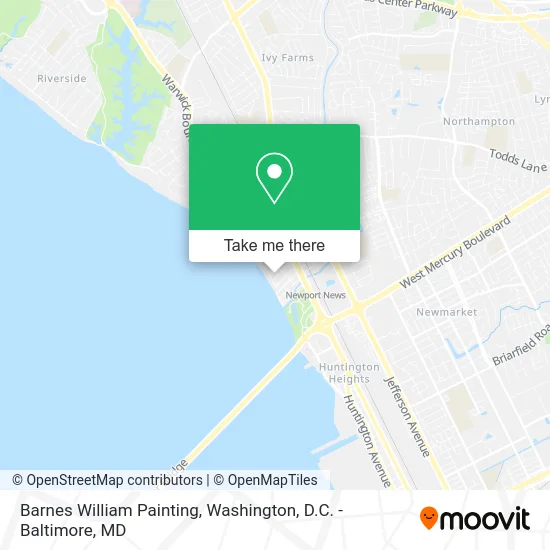 Barnes William Painting map