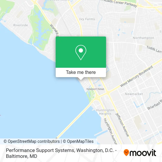 Performance Support Systems map