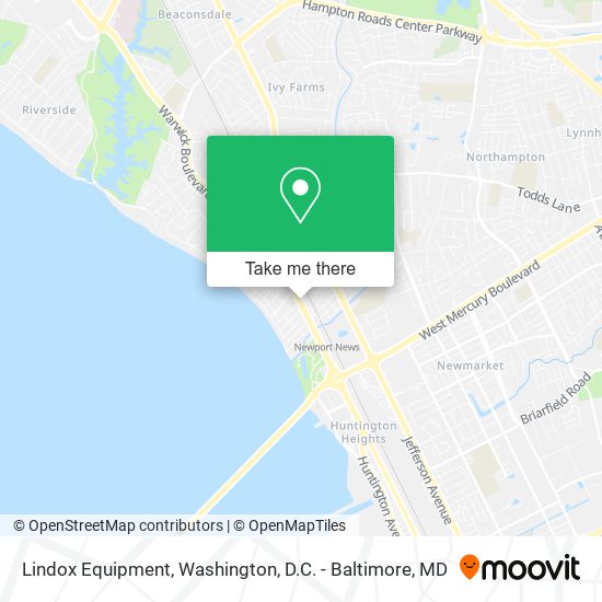Lindox Equipment map