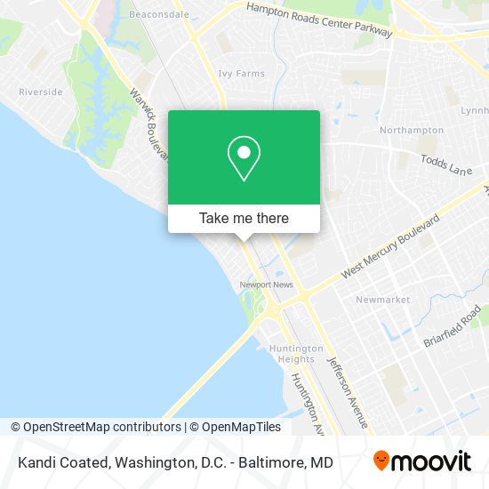 Kandi Coated map
