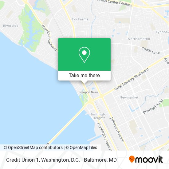 Credit Union 1 map