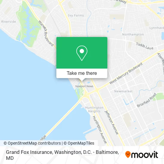 Grand Fox Insurance map