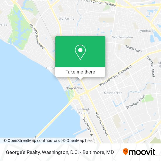 Mapa de George's Realty