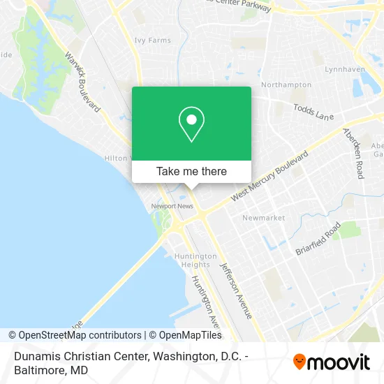 Dunamis Christian Center map