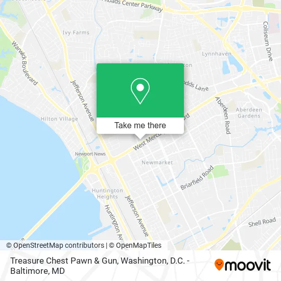 Treasure Chest Pawn & Gun map