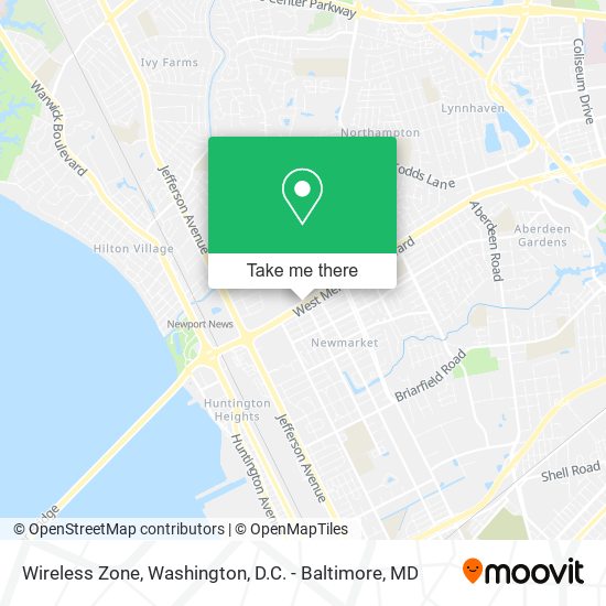 Wireless Zone map