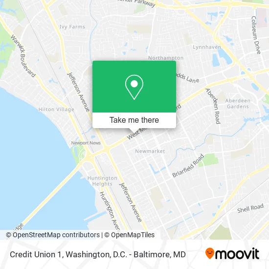 Credit Union 1 map