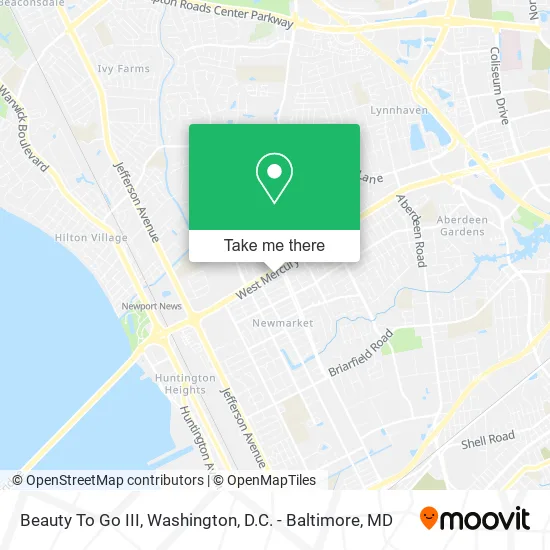 Beauty To Go III map