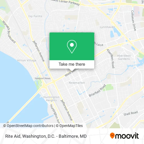 Rite Aid map