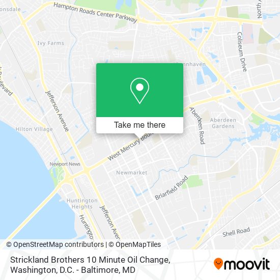 Strickland Brothers 10 Minute Oil Change map