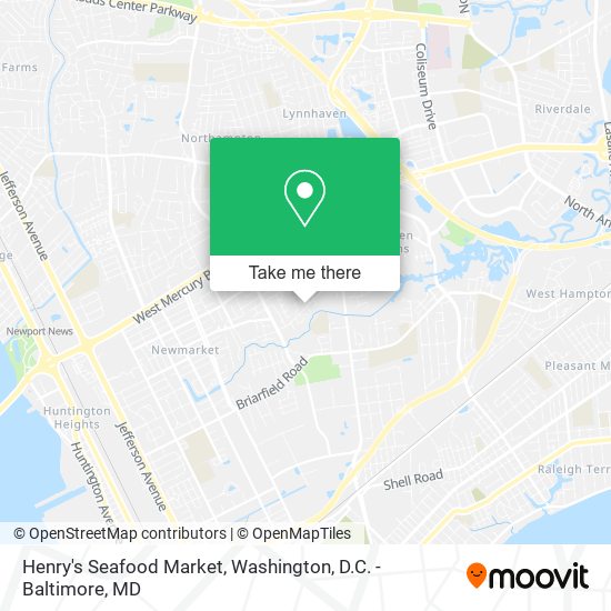 Henry's Seafood Market map