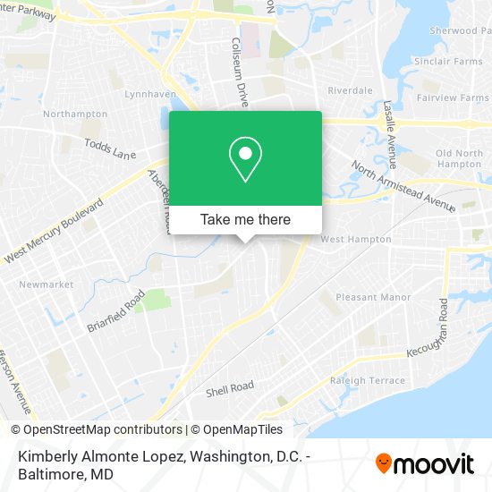 Kimberly Almonte Lopez map