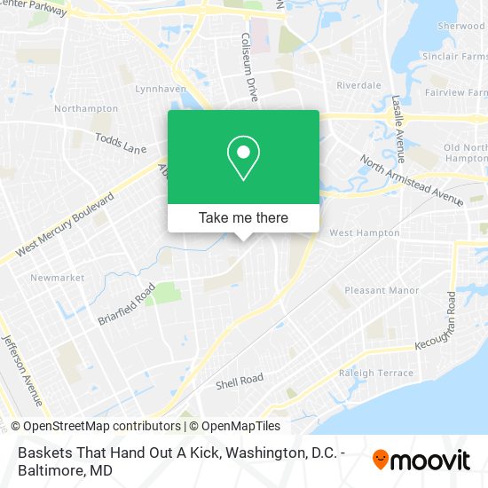 Baskets That Hand Out A Kick map