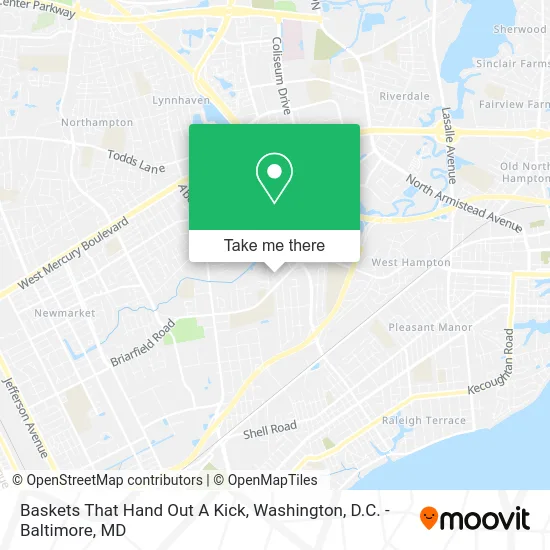 Baskets That Hand Out A Kick map