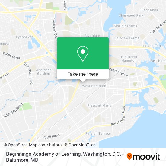 Mapa de Beginnings Academy of Learning