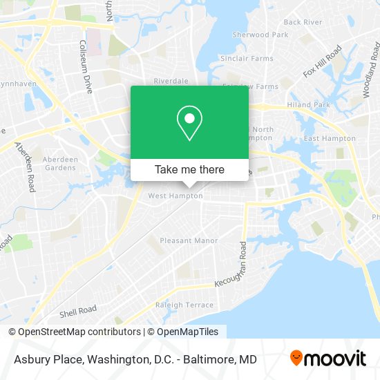 Mapa de Asbury Place