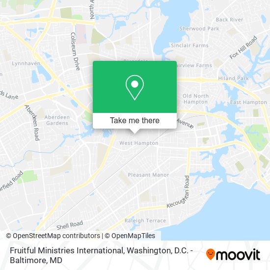 Fruitful Ministries International map