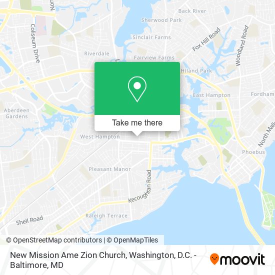 Mapa de New Mission Ame Zion Church