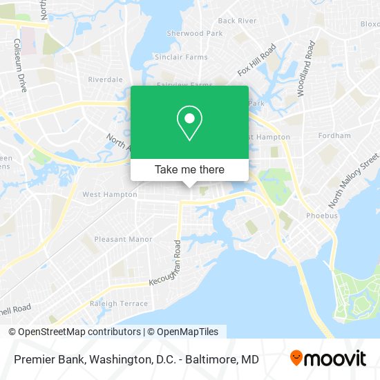 Premier Bank map