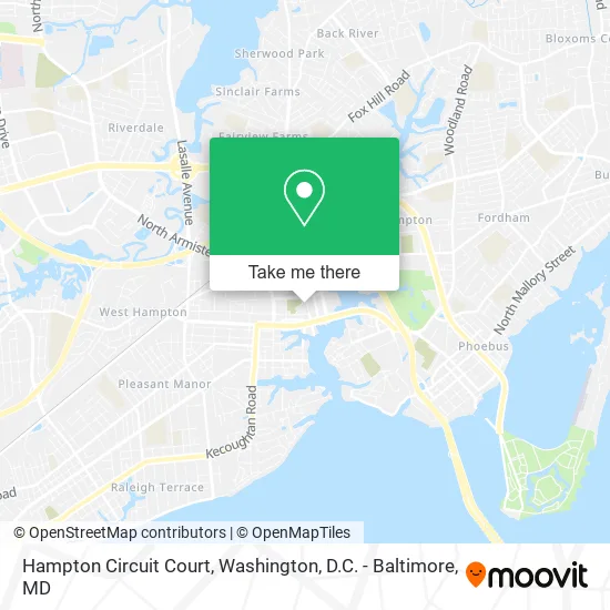 Hampton Circuit Court map