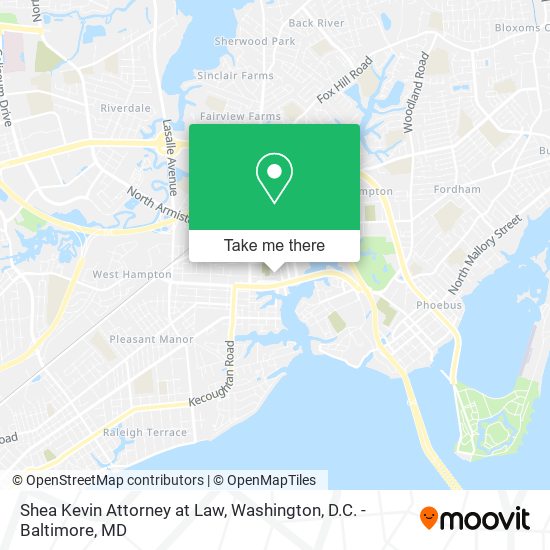 Shea Kevin Attorney at Law map