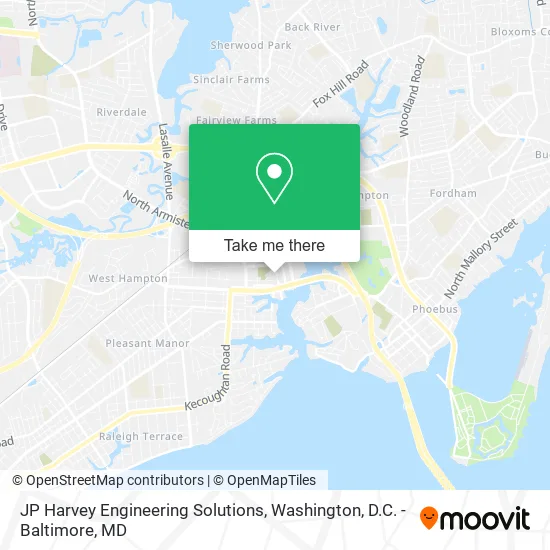 Mapa de JP Harvey Engineering Solutions