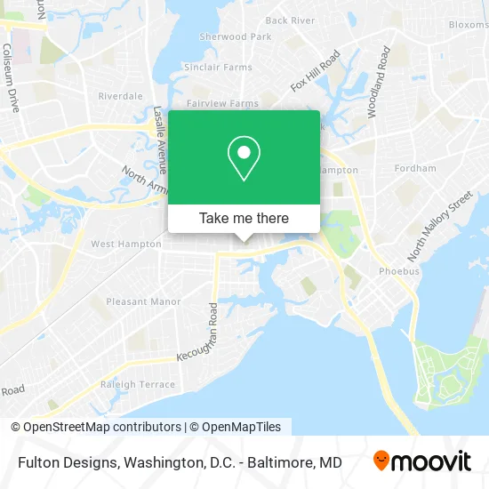 Fulton Designs map