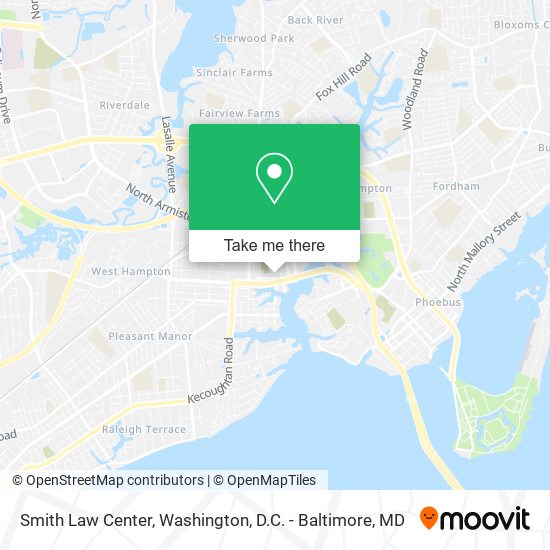 Smith Law Center map