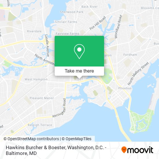Mapa de Hawkins Burcher & Boester
