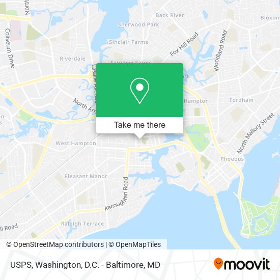 USPS map