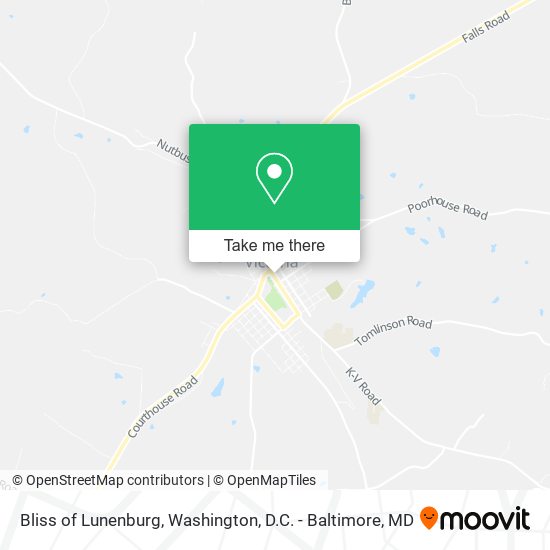 Bliss of Lunenburg map